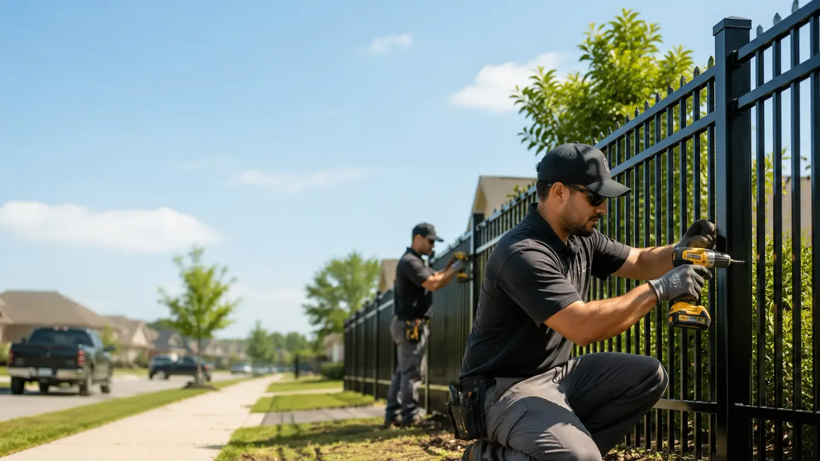 Metal Fence Installation in Meridian, MS